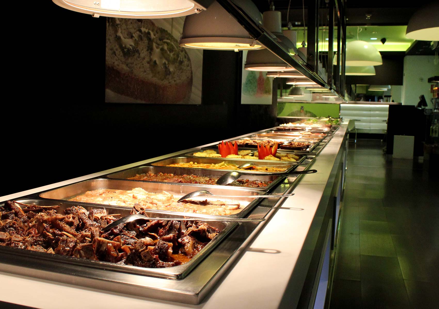 Interior del restaurante