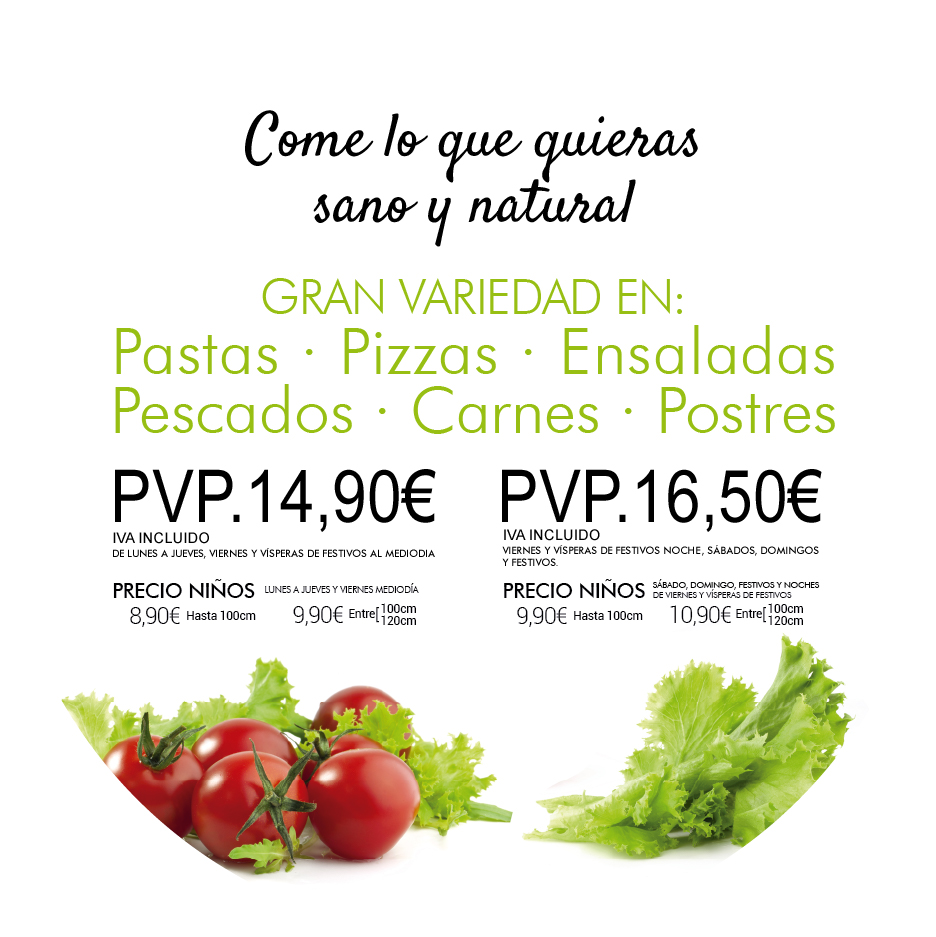 Promoción Mediterranean Buffet 1